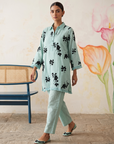 Mint Mogra Co-ord Set