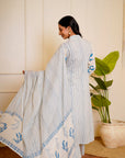 Sky Neela Off-White Suit Set