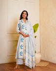 Sky Neela Off-White Suit Set