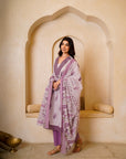 Lavender Bloom Pink Suit Set