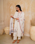 Offwhite Charm Blooming Suit Set