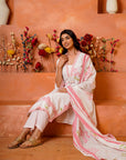 Pink Blush Petals suit set