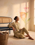 Olive Gardenia Co-ord Set