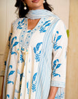 Sky Neela Off-White Suit Set