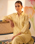 Yellow Utsav Co-ord Set