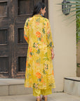 Daffodil yellow suit set