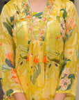 Daffodil yellow suit set