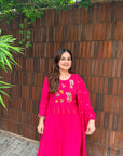 Fuchsia Bloom Suit Set