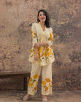 Mushnoor mustard coord set
