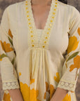 Mushnoor mustard coord set