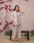 Grassy green floral co-ord set