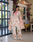 Classy pink floral coord set