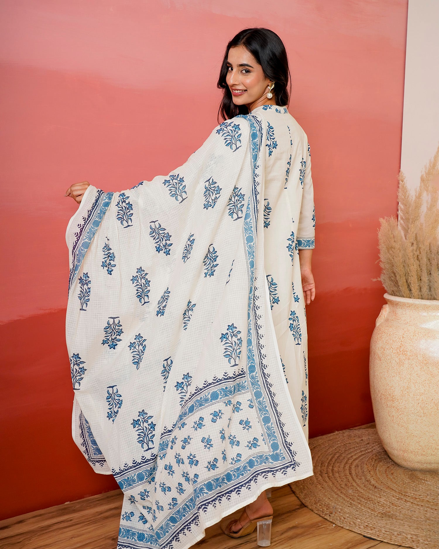 Neel Bagicha Floral suit set
