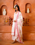 Pink Blush Petals suit set