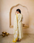 Sunlit Yellow Bloom Suit Set