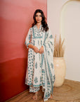Sage Bagicha Floral Suit Set