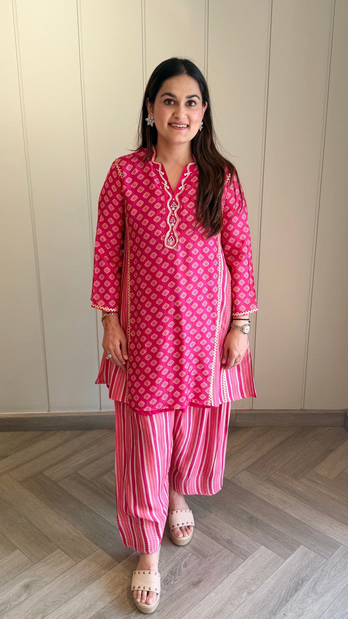Rani Saaj Strips Co-ord Set
