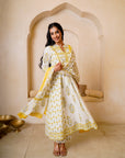 Sunlit Yellow Bloom Suit Set
