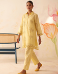 Yellow Utsav Co-ord Set