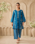 Neel Bagh Phool Co-ord Set