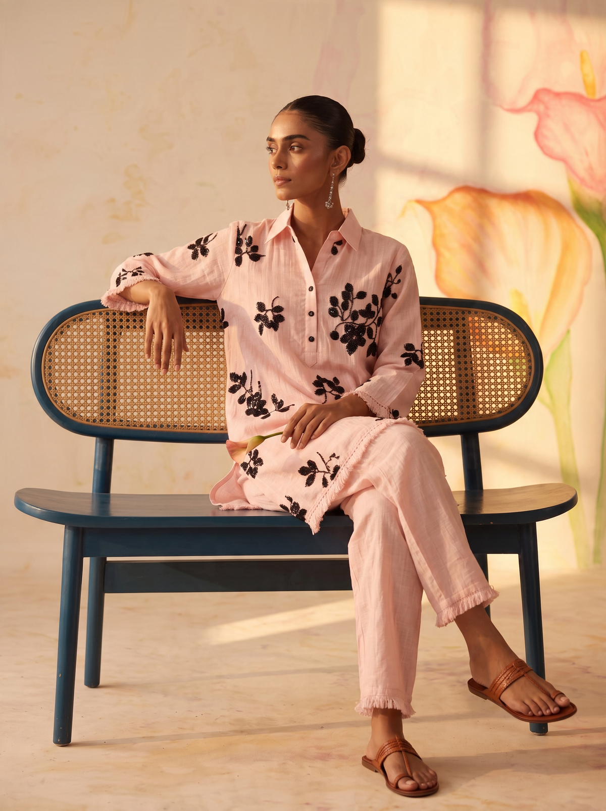 Gulaab Mogra Co-ord Set