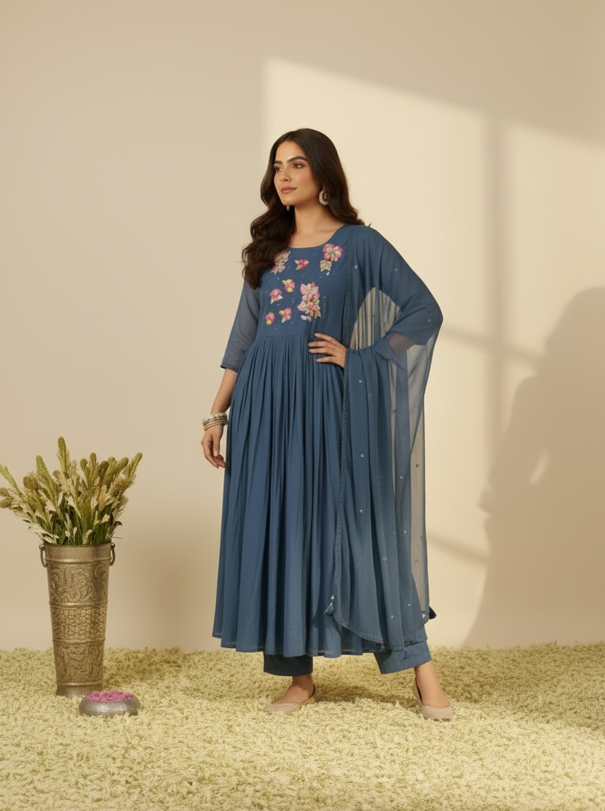 Bluebell Bloom Suit Set