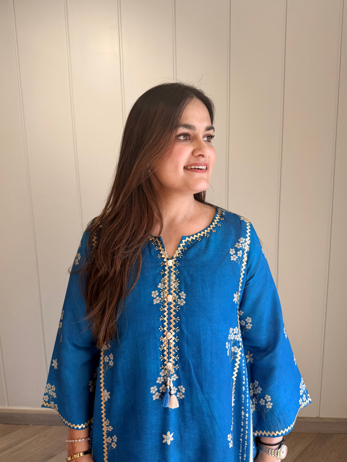 Neel Bagh Phool Co-ord Set