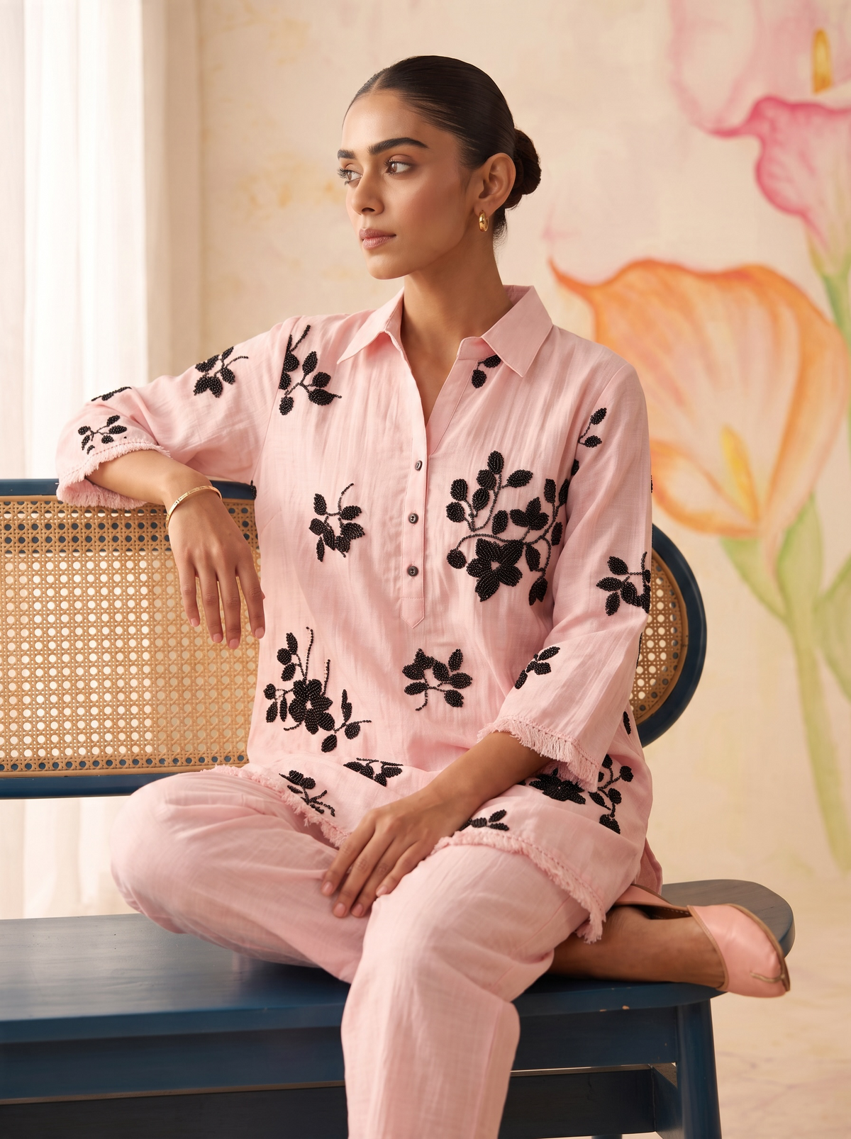 Gulaab Mogra Co-ord Set