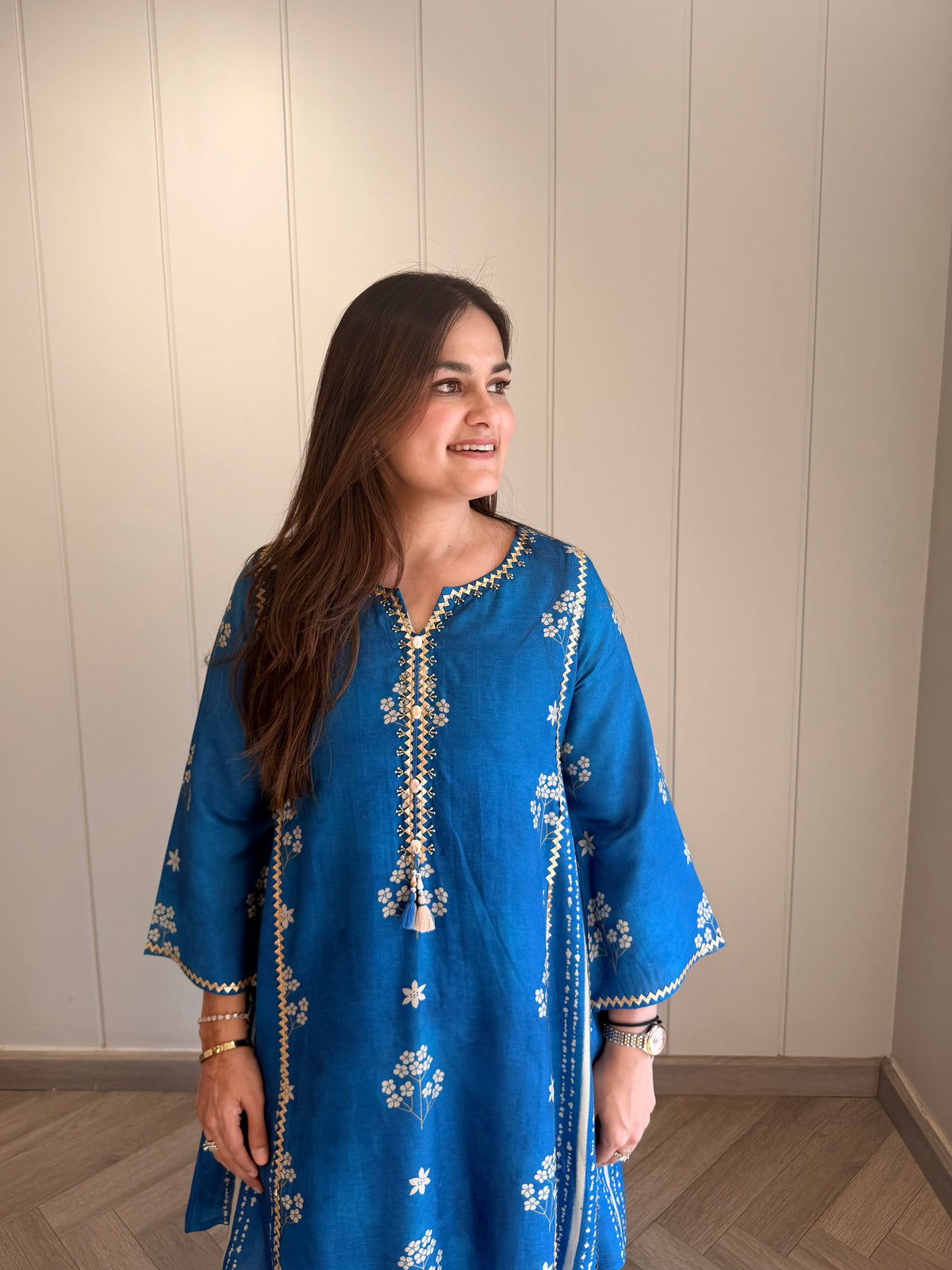 Neel Bagh Phool Co-ord Set