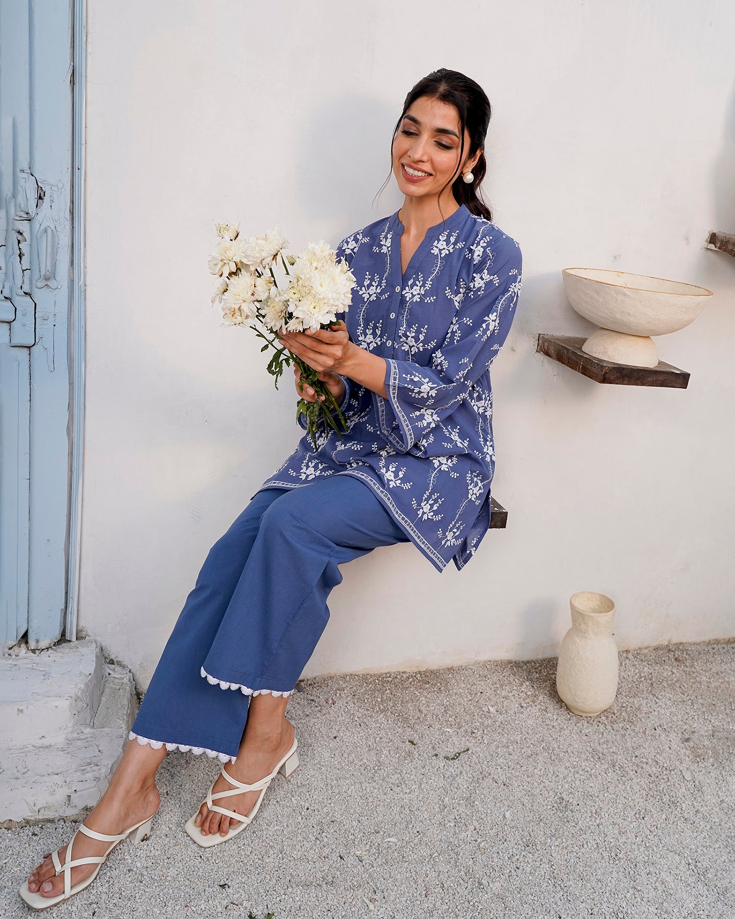 Slate Blossom Co-ord Set