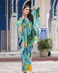 Green Forest Kaftan Co-ord SET