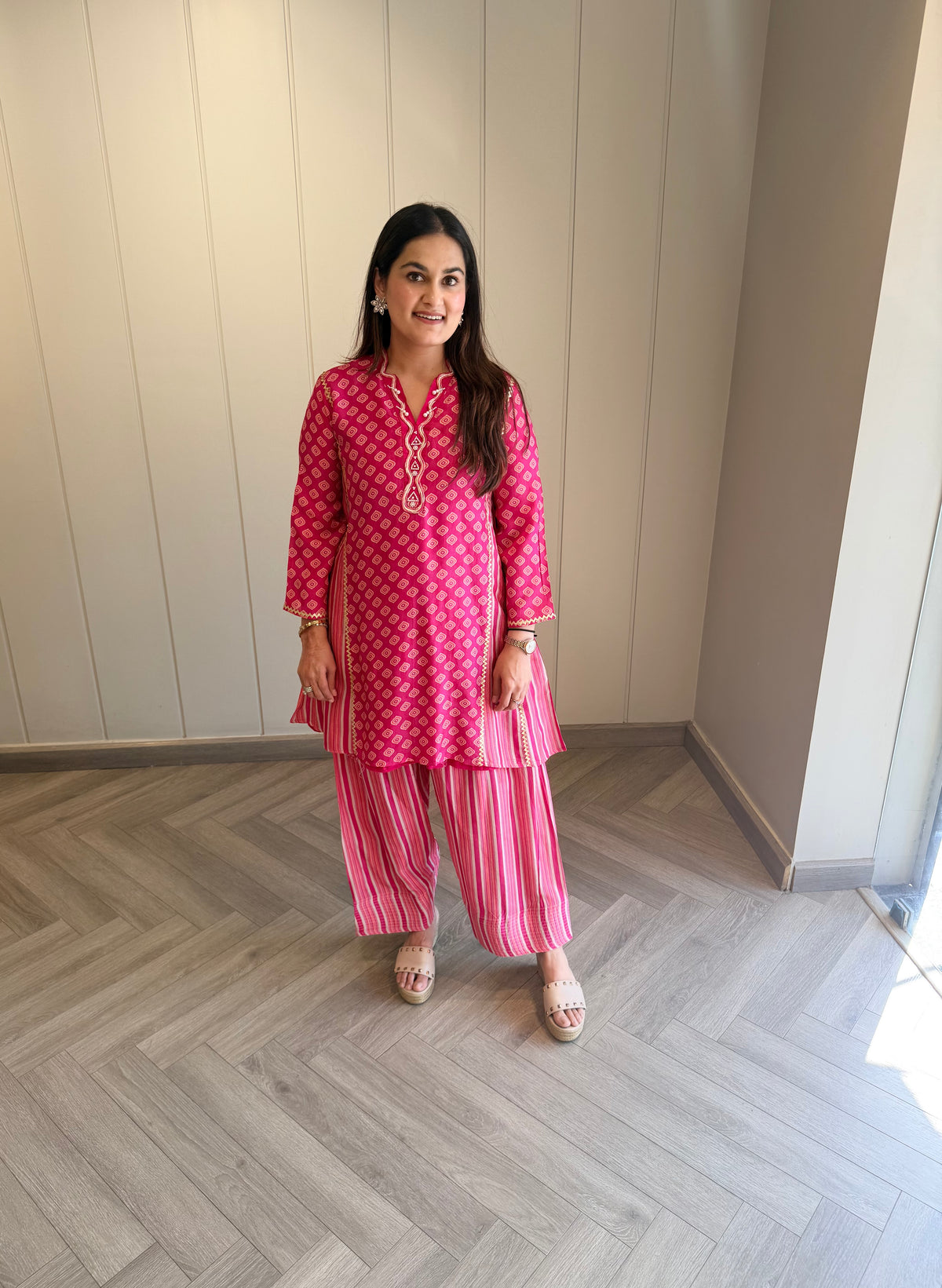 Rani Saaj Strips Co-ord Set