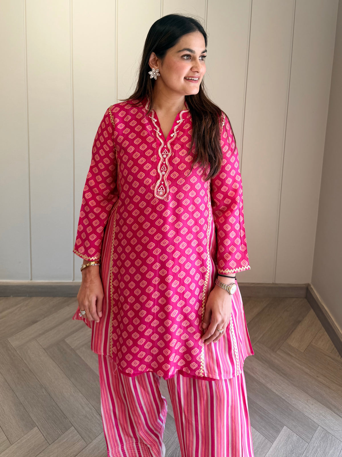 Rani Saaj Strips Co-ord Set
