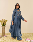 Blue Reverie Suit Set