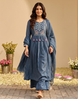 Blue Reverie Suit Set