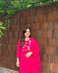Fuchsia Bloom Suit Set