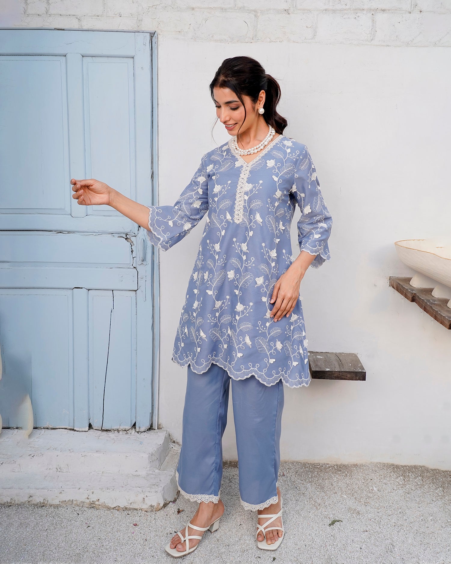 Gardenia soft petals co-ord