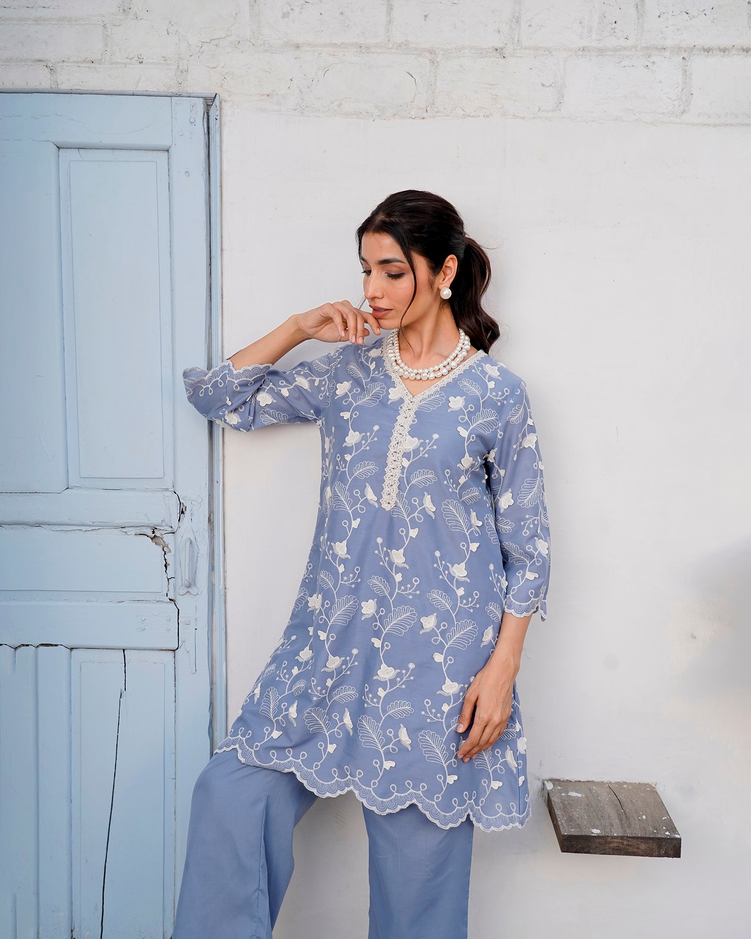 Gardenia soft petals co-ord