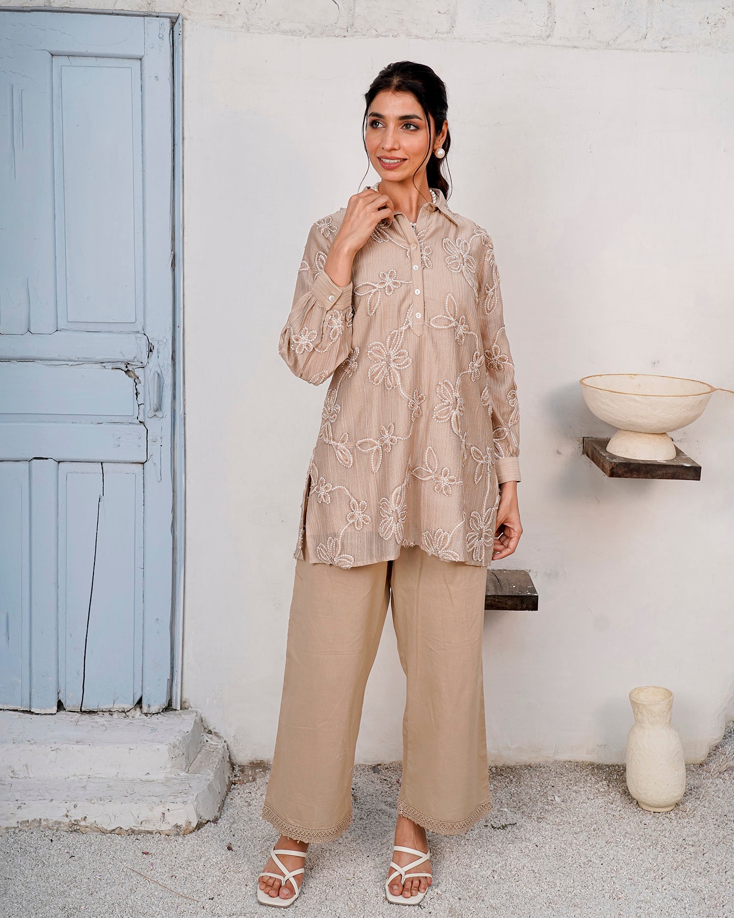 Serene blossom Lime co-ord