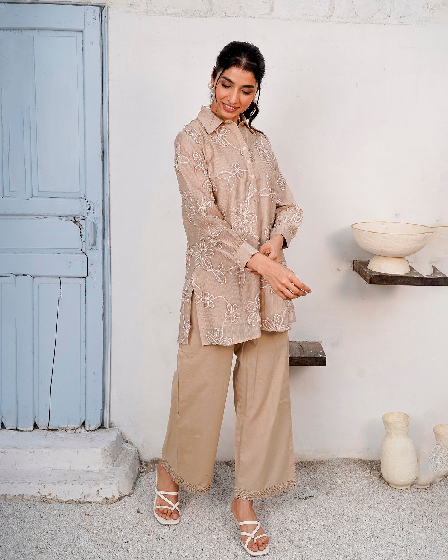 Serene blossom Lime co-ord