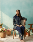 Ocean Vine Botanic Printed Cord Set