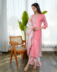 Pink ombre Imperial suit set