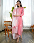 Pink ombre Imperial suit set