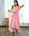 Pink ombre Imperial suit set