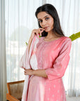 Pink ombre Imperial suit set